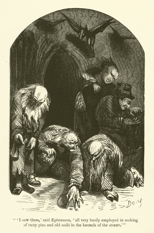 Illustration til Rabelais værker af Gustave after Dore