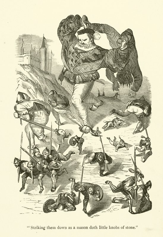 Illustration til Rabelais værker af Gustave after Dore