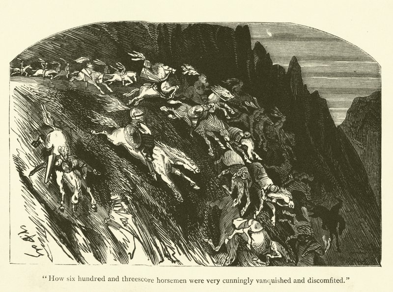 Illustration til Rabelais værker af Gustave after Dore