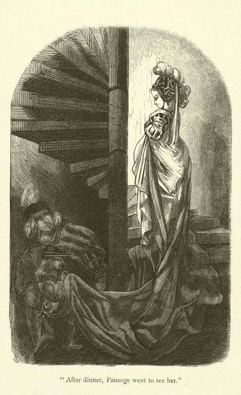 Illustration til Rabelais værker af Gustave after Dore