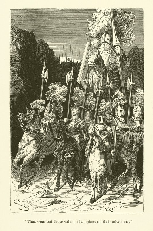 Illustration til Rabelais værker af Gustave after Dore