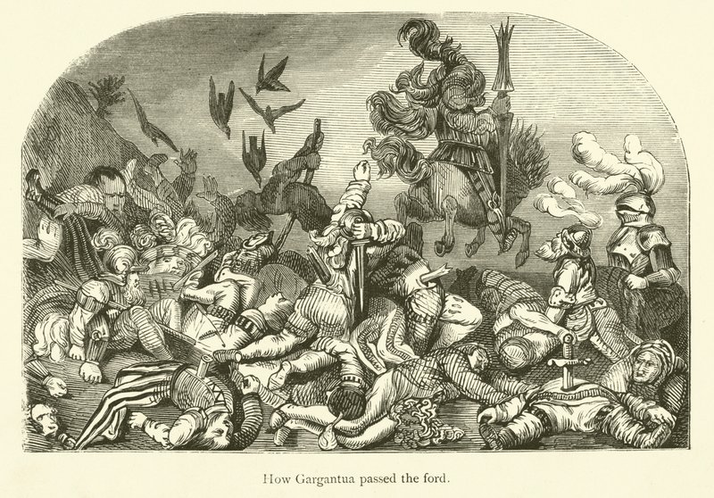 Illustration til Rabelais værker af Gustave after Dore