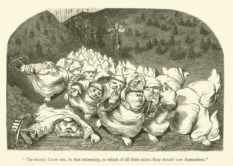 Illustration til Rabelais værker af Gustave after Dore