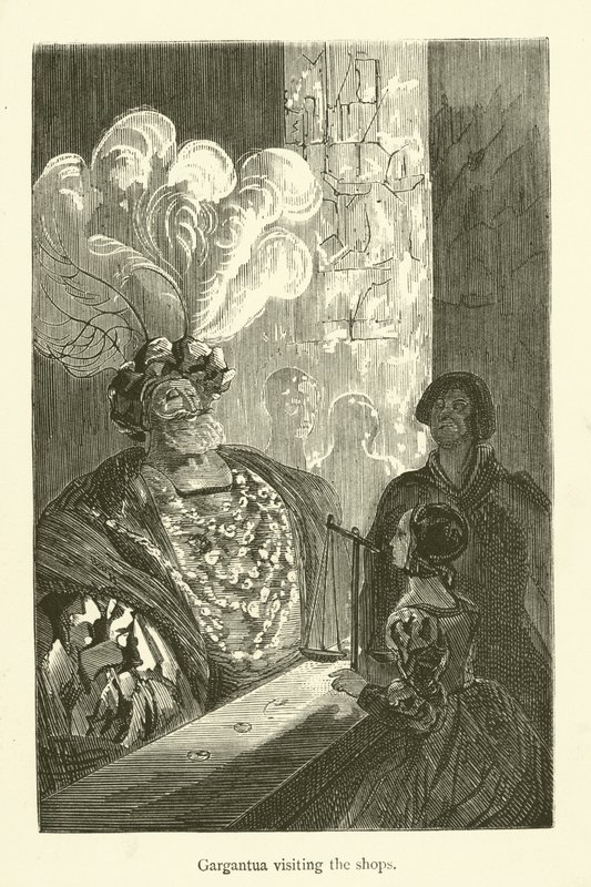 Illustration til Rabelais værker af Gustave after Dore