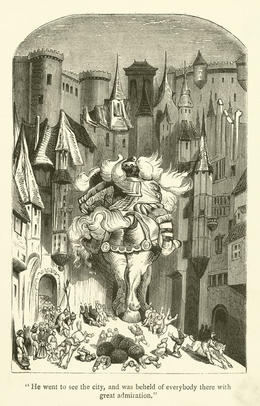 Illustration til Rabelais værker af Gustave after Dore