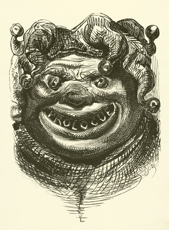 Illustration til Rabelais værker af Gustave after Dore