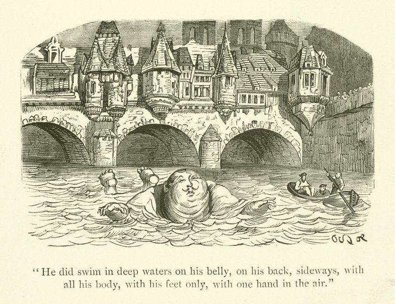 Illustration til Rabelais værker af Gustave after Dore