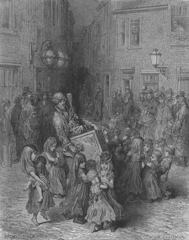 Tøndeorgel af Gustave after Dore