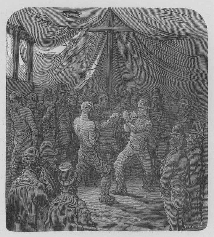 La Boxe af Gustave after Dore