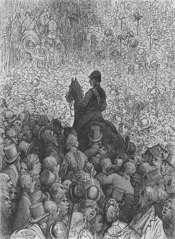 Derbyet, vinderen af Gustave after Dore