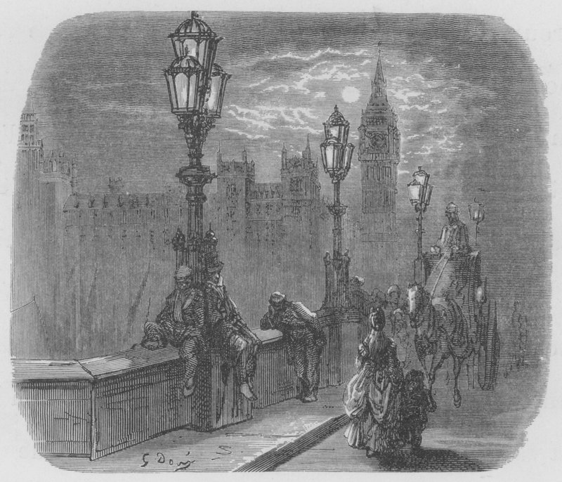 Lime-House Dock af Gustave after Dore