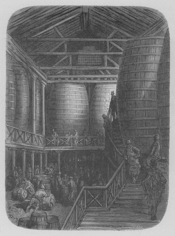 De store tønder af Gustave after Dore