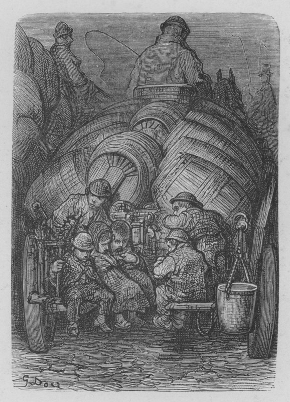 Ølportørerne af Gustave after Dore