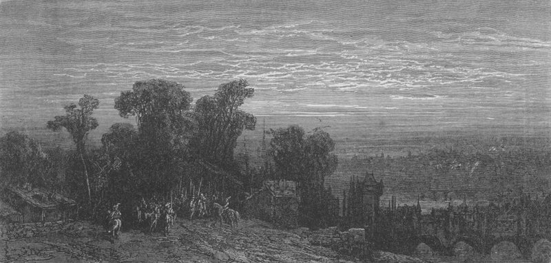 London, i middelalderen af Gustave after Dore