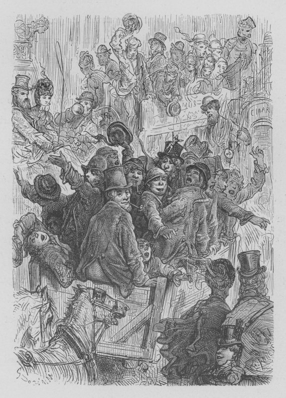 Pele-Mele af Gustave after Dore