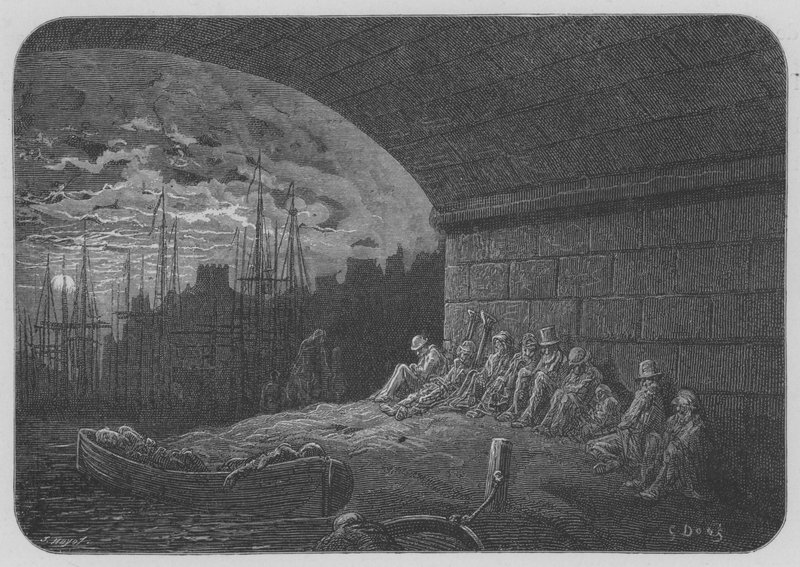 Under Broerne af Gustave after Dore