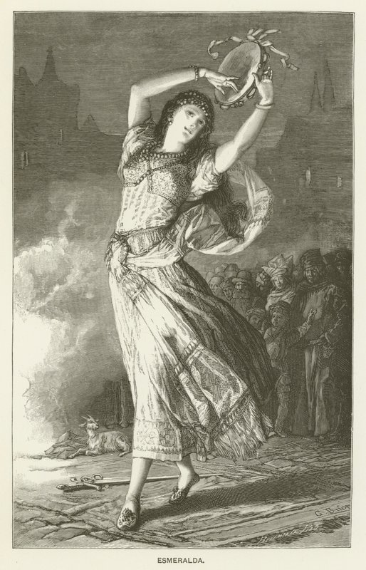 Esmeralda af Gustave Brion