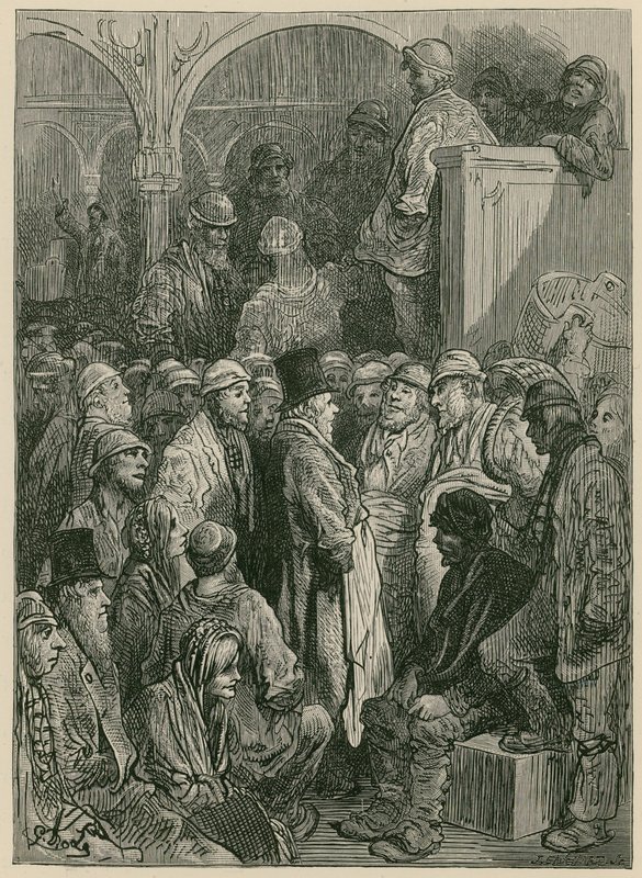 Billingsgate af Gustave Dore