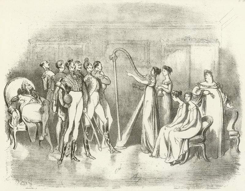 Corinna or Vocal Charms 1810 (dybtryk) af Gustave Dore