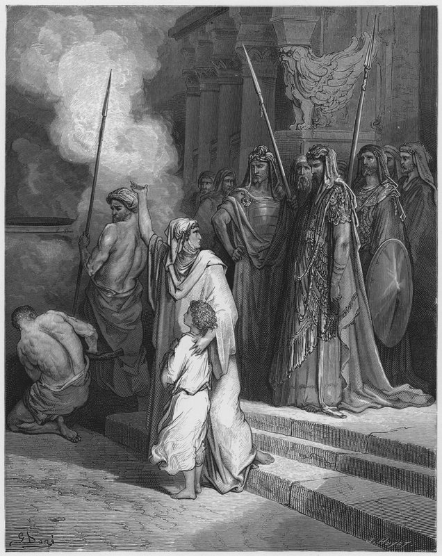 Gustave Dore Bibelen: Mod fra en mor af Gustave Dore