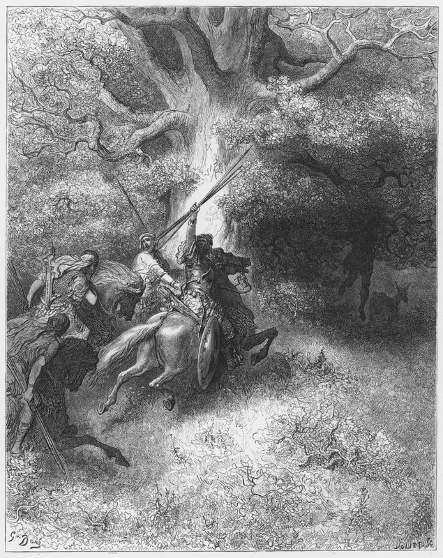 Gustave Dore Bibelen: Absaloms død af Gustave Dore