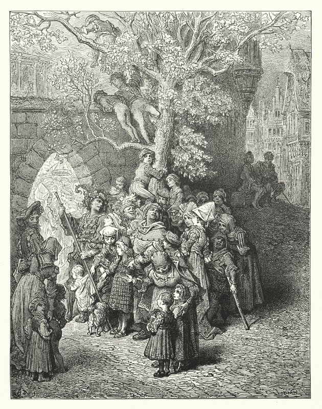 Gustave Dore-illustration til Coleridges Rime of the Ancient Mariner (kobberstik) af Gustave Dore
