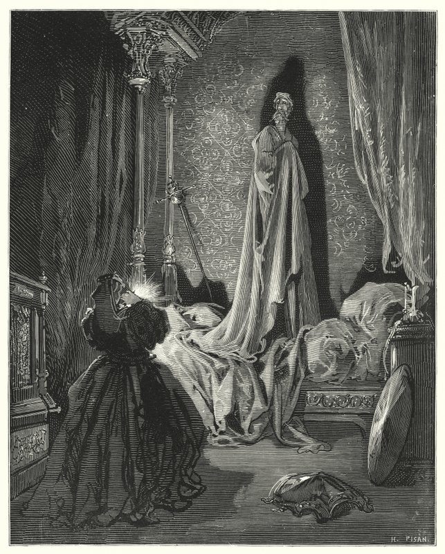 Gustave Dores Don Quixote: "Velsign mig!" råbte hun, 