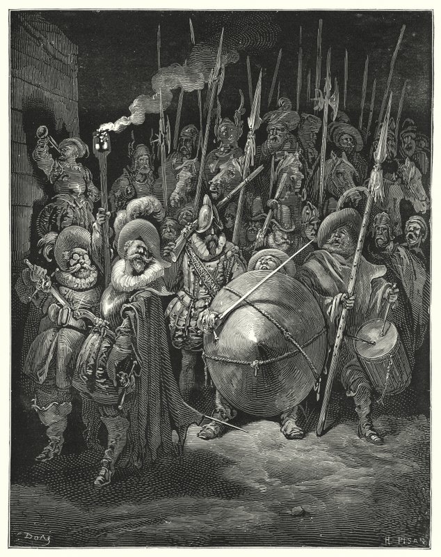 Gustave Dores Don Quixote: "