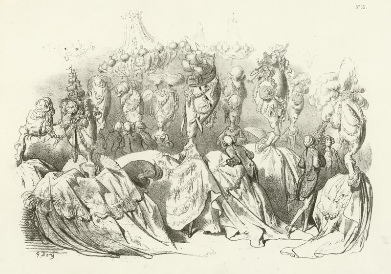 Hovedbeklædning i Ludvig XVI
