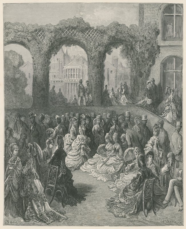 Holland House, Middlesex af Gustave Dore