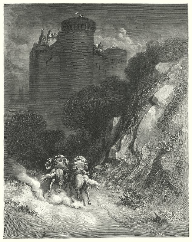 La Barbe-Bleue; Blue Bearddani af Gustave Dore