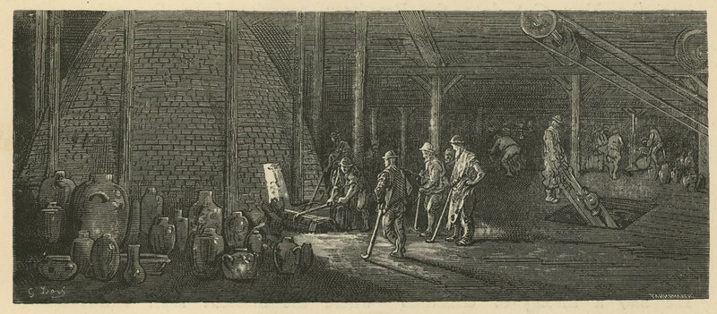 Lambeth Potteries af Gustave Dore