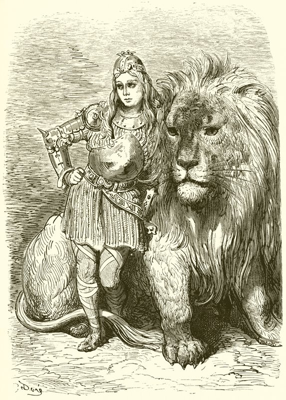 Mitaine og Oghris af Gustave Dore