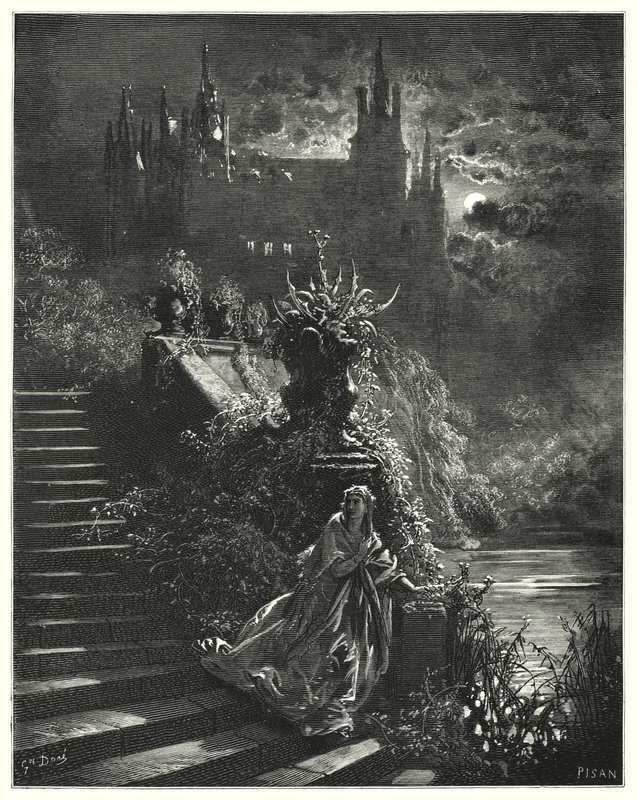 Æselskind; Æselskind (gravering) af Gustave Dore