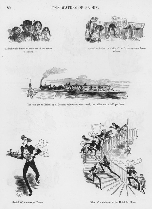 Skitser Humoristisk og Grotesk af Gustave Dore (gravering) af Gustave Dore