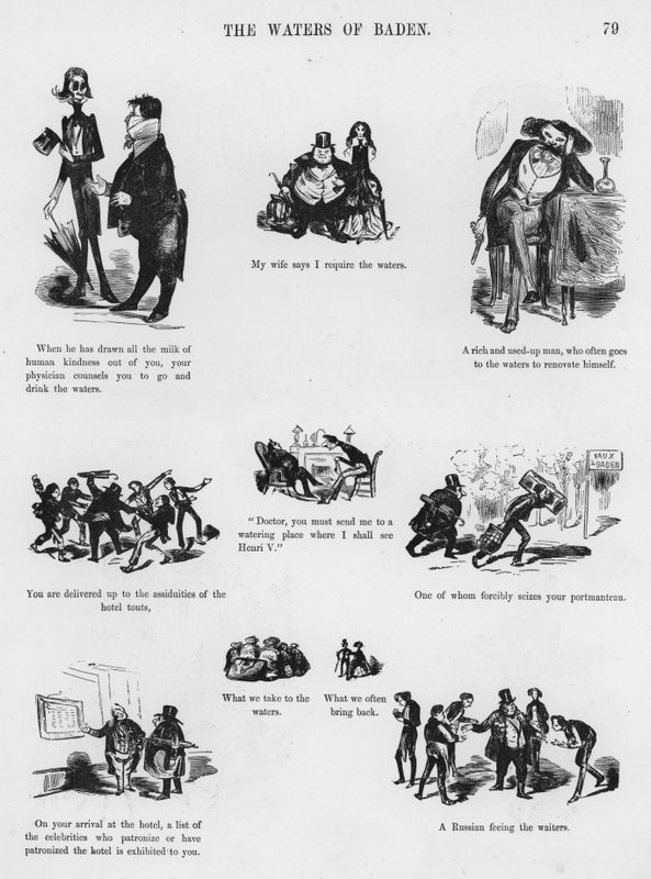 Skitser Humoristisk og Grotesk af Gustave Dore (gravering) af Gustave Dore