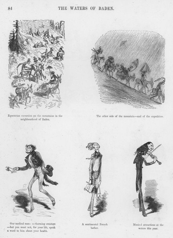 Skitser Humoristisk og Grotesk af Gustave Dore (gravering) af Gustave Dore