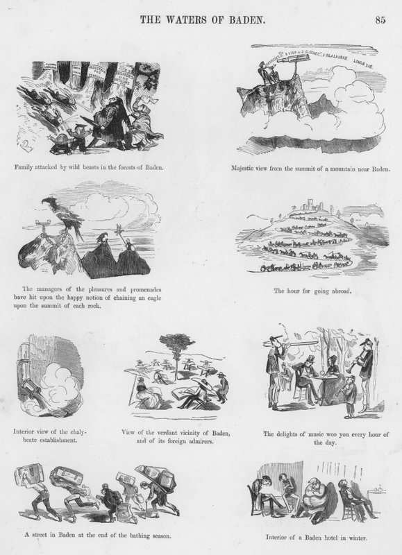 Skitser Humoristisk og Grotesk af Gustave Dore (gravering) af Gustave Dore