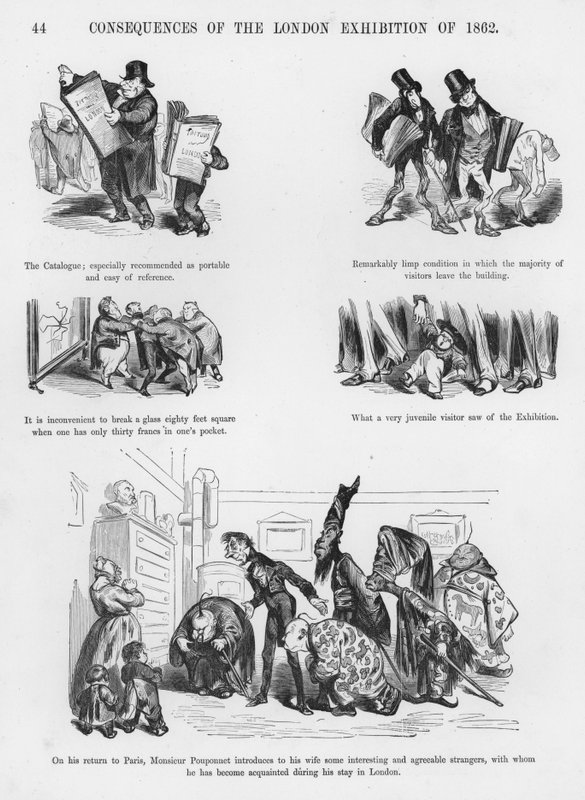 Skitser Humoristisk og Grotesk af Gustave Dore (gravering) af Gustave Dore