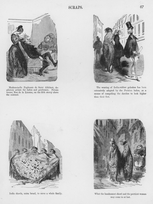 Skitser Humoristisk og Grotesk af Gustave Dore (gravering) af Gustave Dore