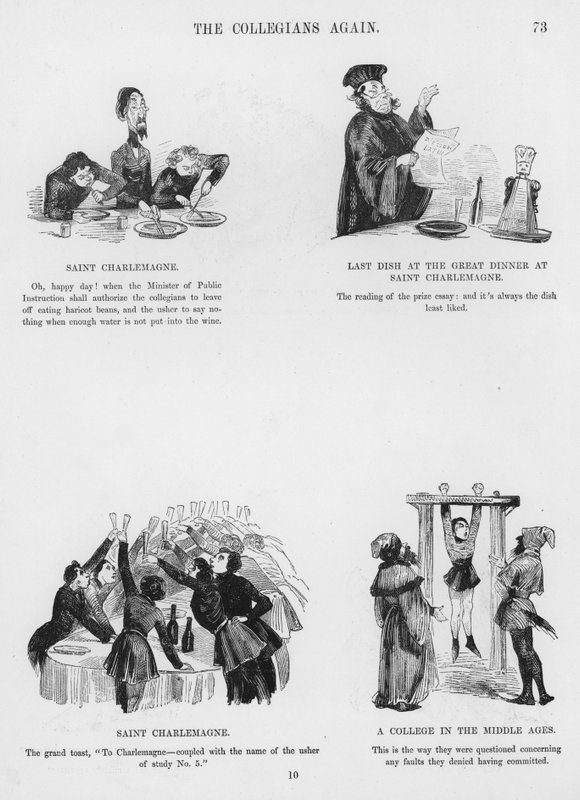 Skitser Humoristisk og Grotesk af Gustave Dore (gravering) af Gustave Dore