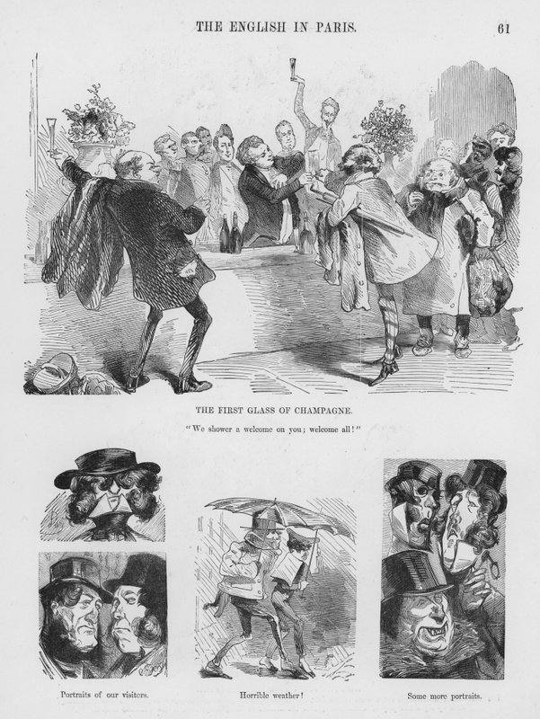 Skitser Humoristisk og Grotesk af Gustave Dore (gravering) af Gustave Dore