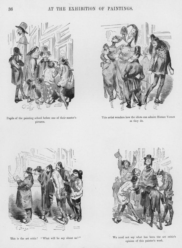 Skitser Humoristisk og Grotesk af Gustave Dore (gravering) af Gustave Dore