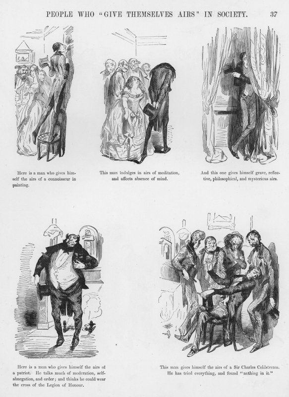 Skitser Humoristisk og Grotesk af Gustave Dore (gravering) af Gustave Dore