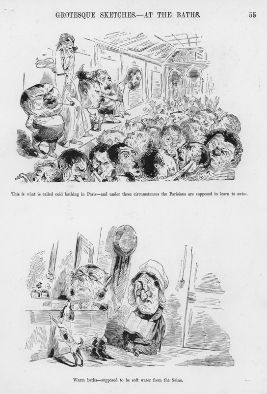 Skitser Humoristisk og Grotesk af Gustave Dore (gravering) af Gustave Dore