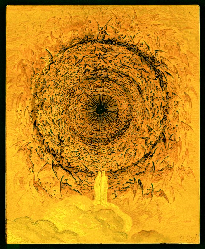 The Vision of the Empyrean, illustration fra 