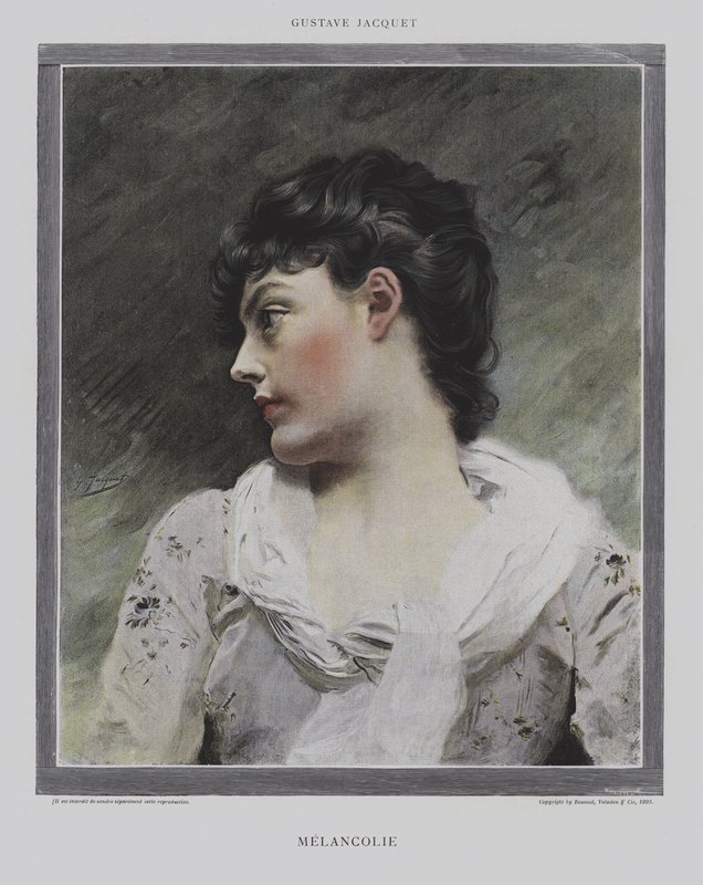 Melankoli af Gustave Jacquet