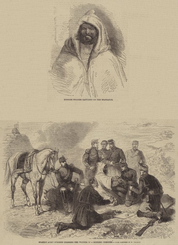 Hispano-marokkansk krig af Gustave Janet