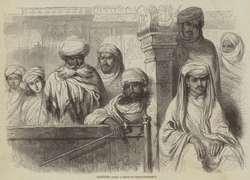 Rajputs af Gustave Janet