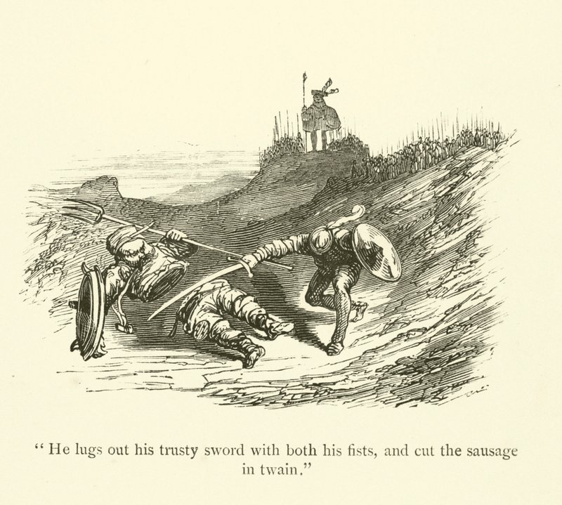 Illustration til Rabelais værker af Gustave after Dore